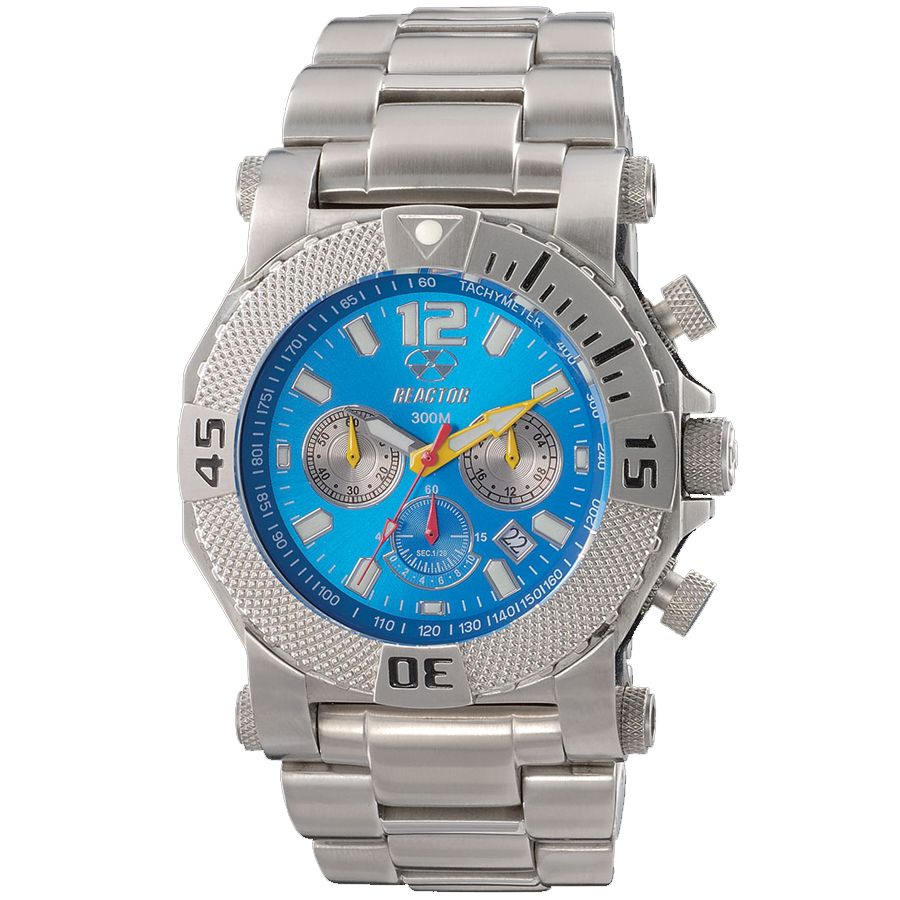 Reactor stainless steel Neutron Chronograph watch. REACT00064