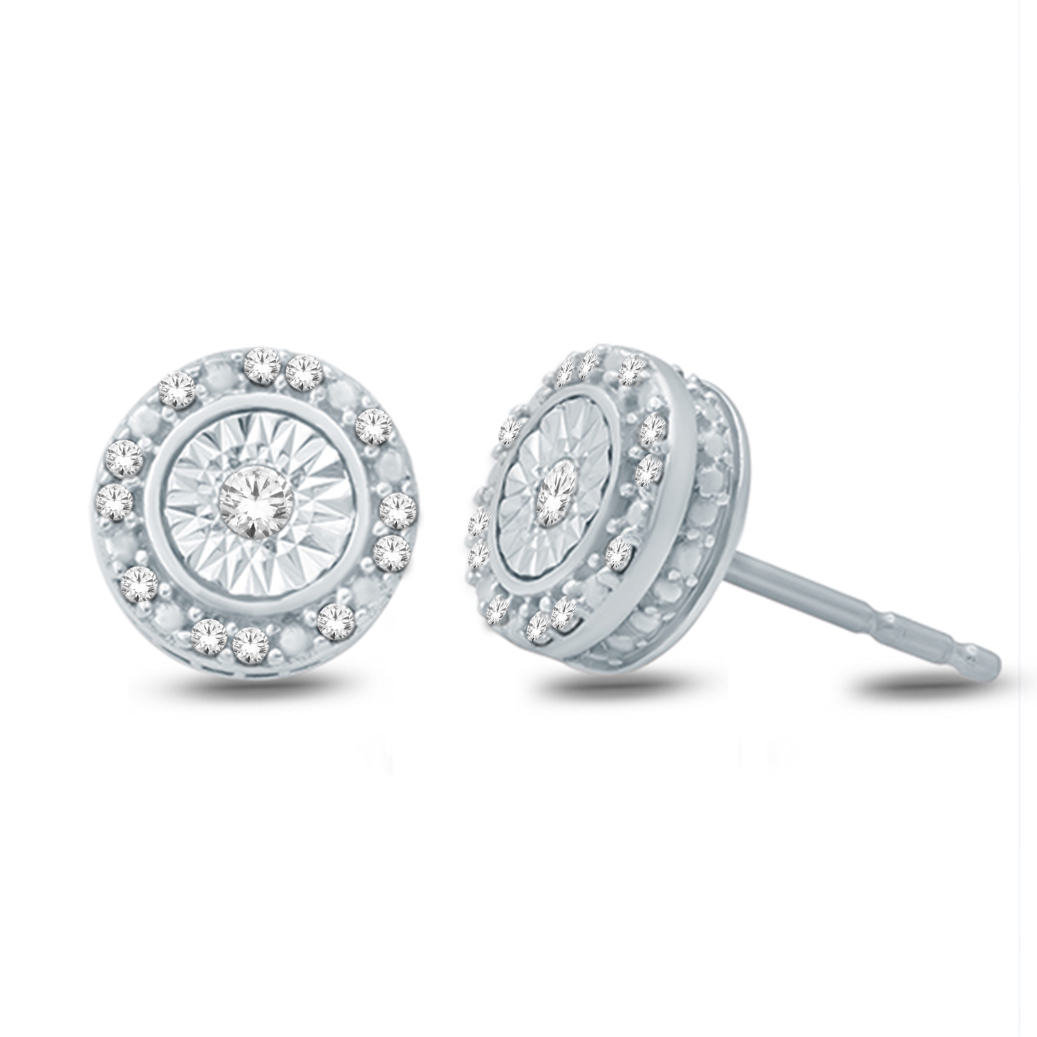10 Karat White Gold And Diamond On Stud Earrings Me1m08574 Http Levyjewelers Upload Product Ske19919 10
