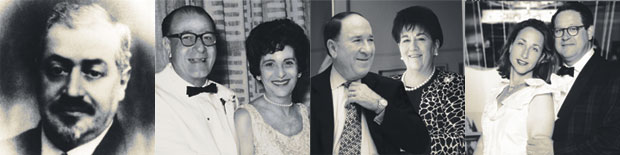 History photo of Levy Jewelers previous owners and founder.