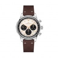 Freedom 60 Chrono 43mm Off-White With Alcantara Strap With Pin Buckle