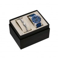 Bulova Blue Chronograph Watch