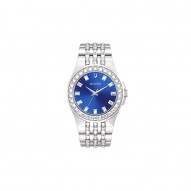 Bulova Crystal Quartz Blue and Crystal Watch