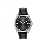 Citizen Corso Stainless Steel and Black Watch