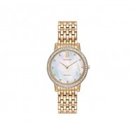 Citizen Silhouette Rose Tone Mother of Pearl Watch