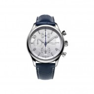 Frederique Constant Runabout Silver and Blue Watch