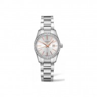 Longines Conquest Classic Silver Stainless Steel Watch