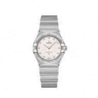 Omega Constellation Quartz Mother of Pearl Diamond Watch