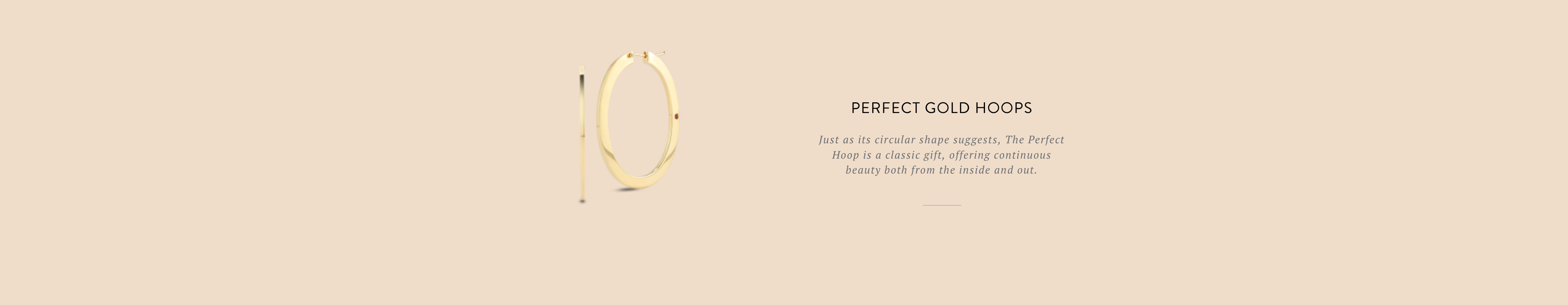 Perfect Gold Hoops