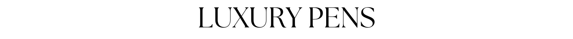 All Luxury Pens