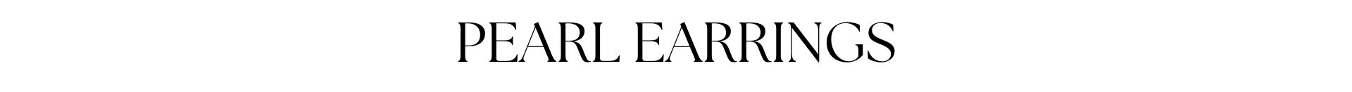 Pearl Earrings