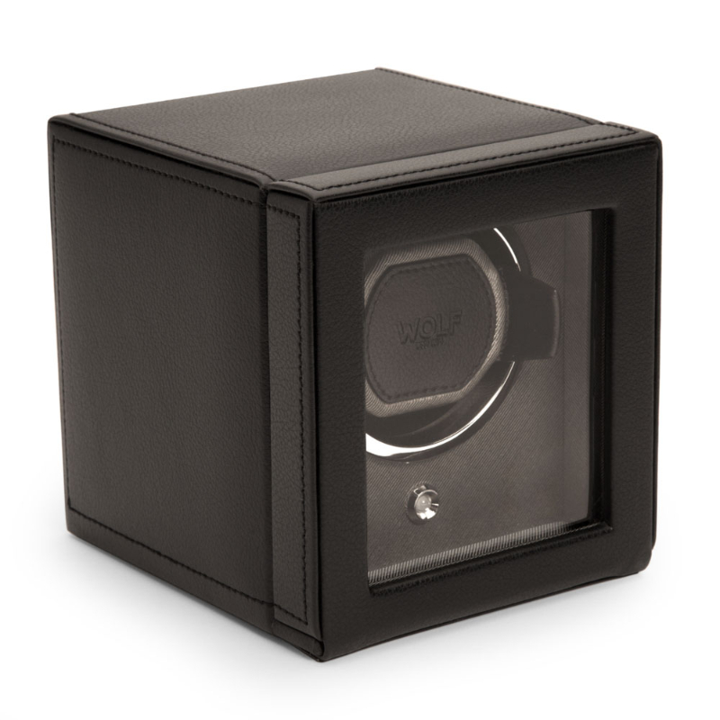 Wolf Black Cub Single Watch Winder
