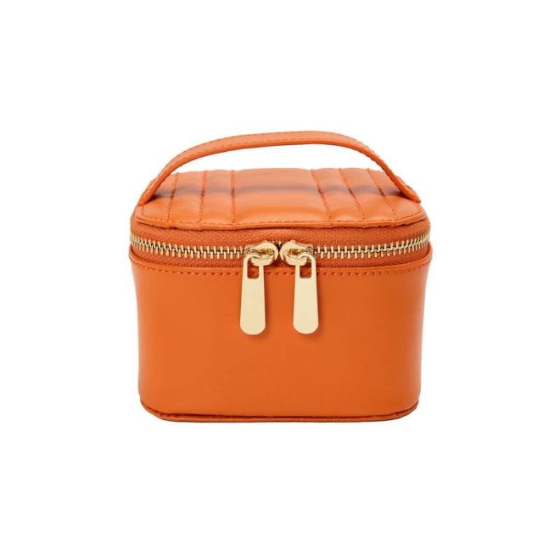 Wolf Maria Tangerine Zip Jewelry Cube