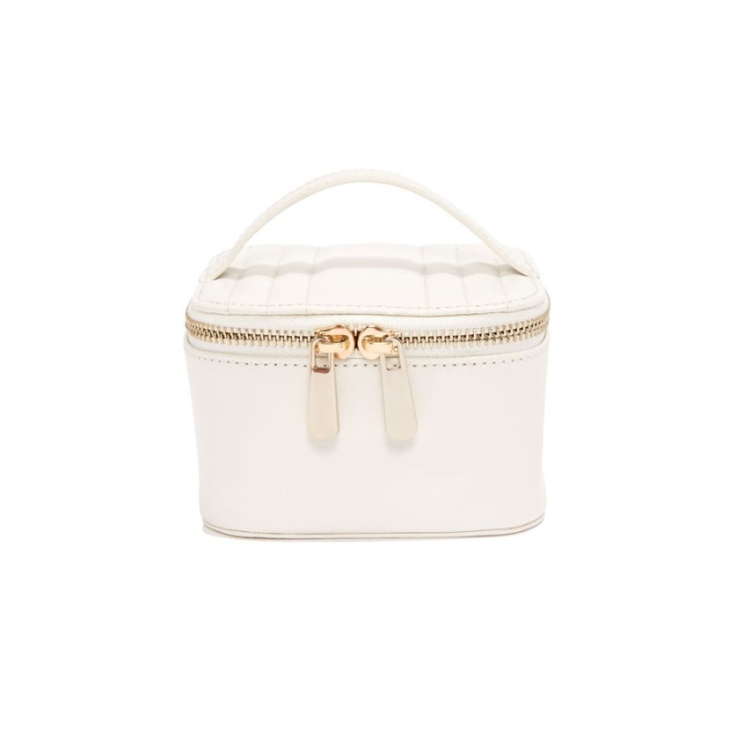 Wolf Maria White Zip Jewelry Cube