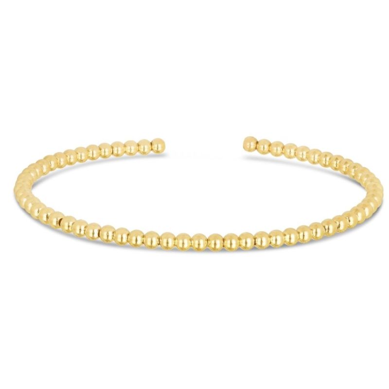 14 Karat Yellow Gold 3mm 6.75