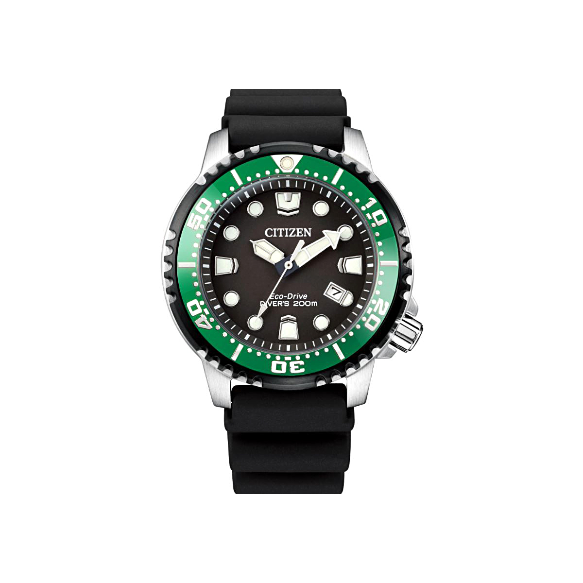 green face citizen watch