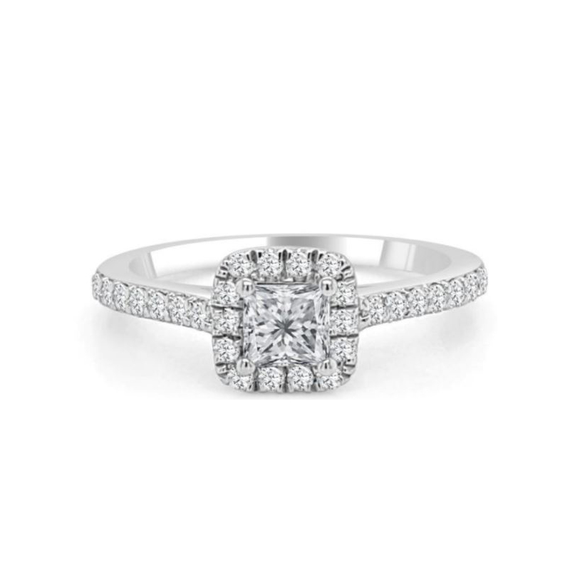 Paramount Gems 14 Karat Yellow Gold Diamond Bridal Ring