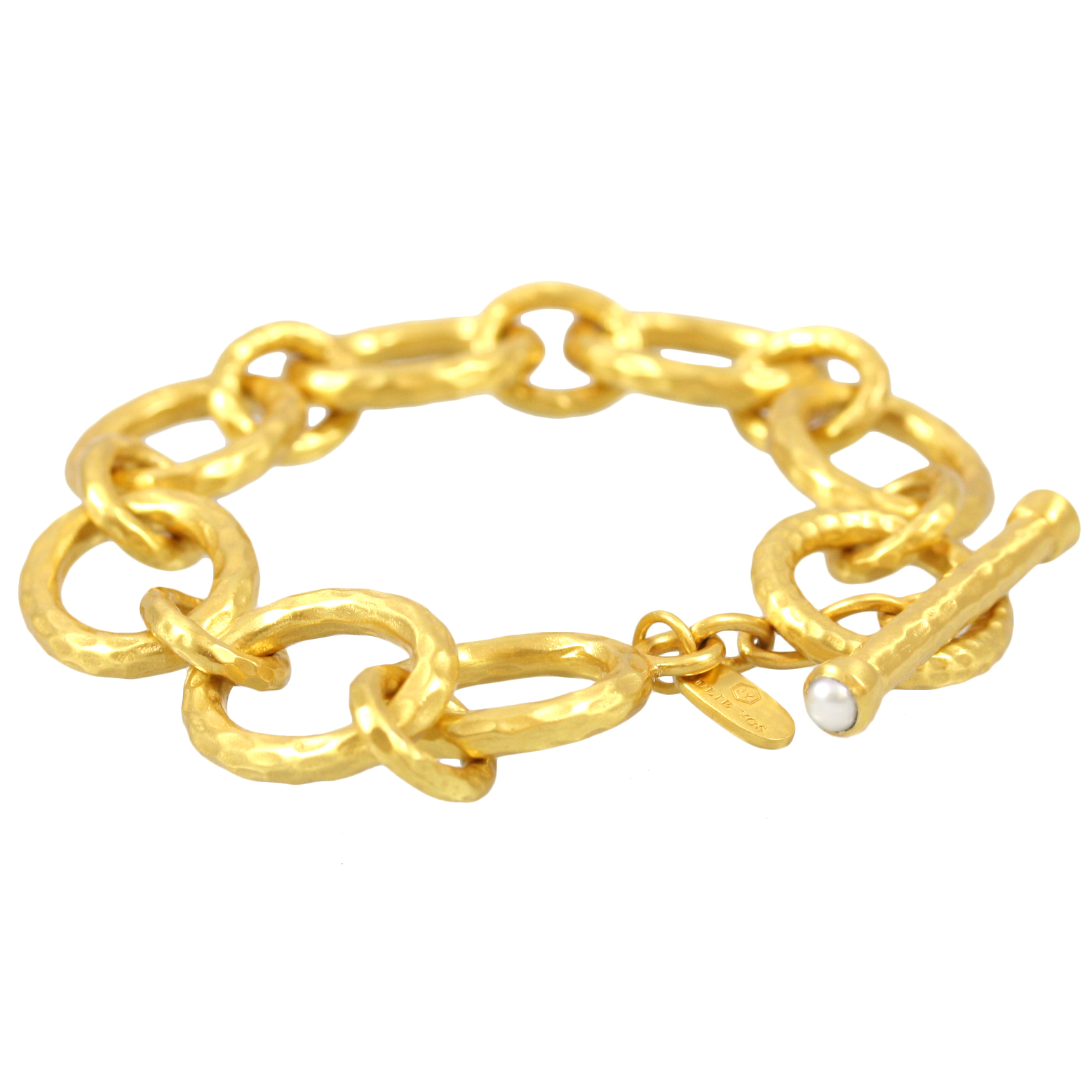 Julie Vos 24 Karat Gold Plated Catalina Link Bracelet