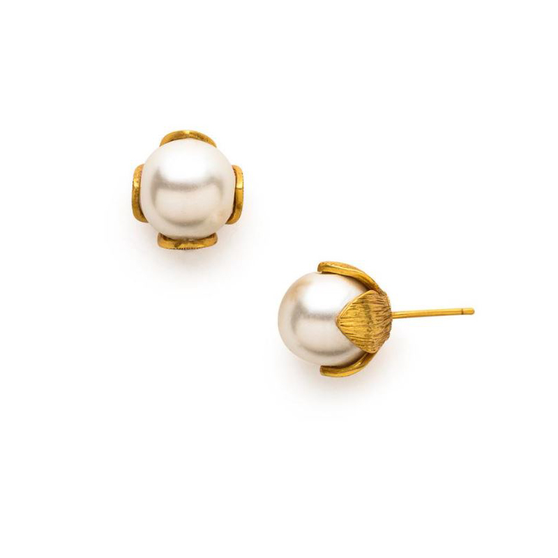 24 karat gold earrings studs