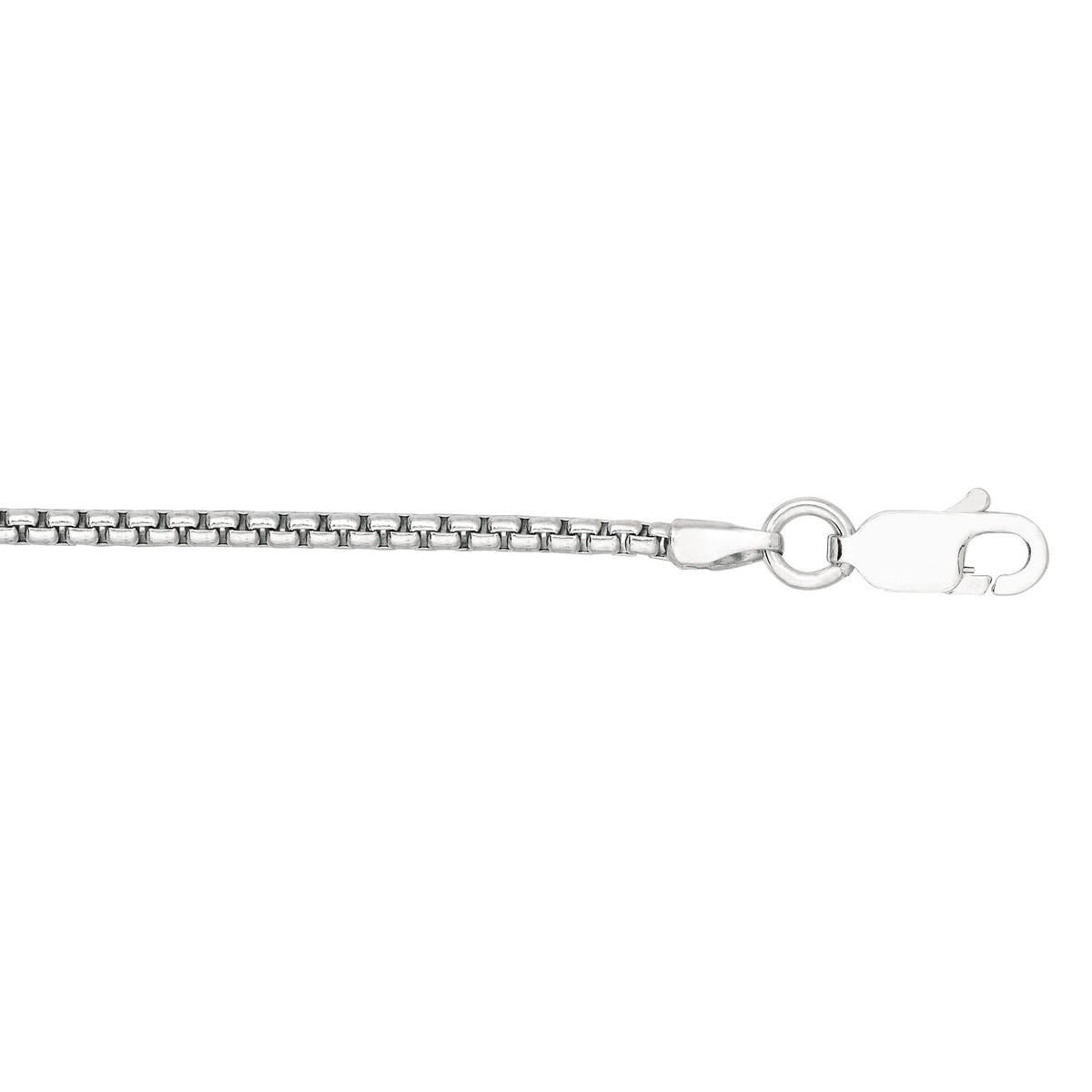 Royal Chain Sterling Silver 1.8mm Round Box Chain