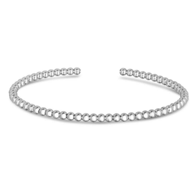 14 Karat White Gold 3Mm 6.75