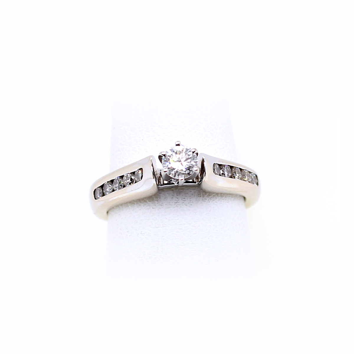 Estate 14 Karat Diamond Engagement Ring